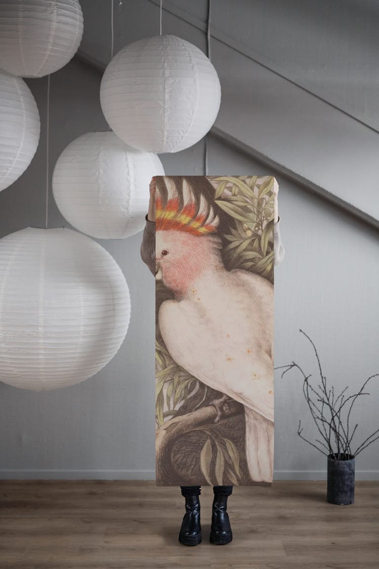 Cockatoo - Aster wallpaper roll
