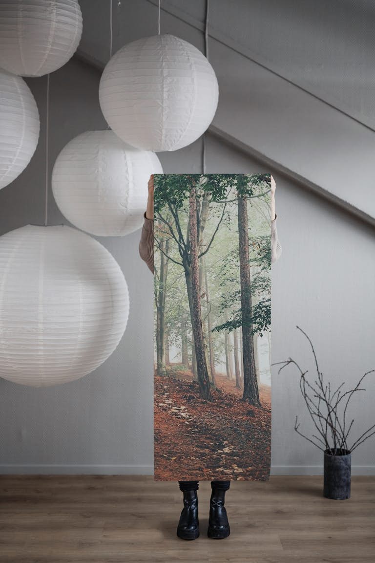 Forest Mist wallpaper roll