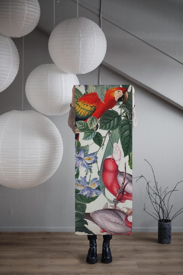Floral and Birds XXXIX behang roll