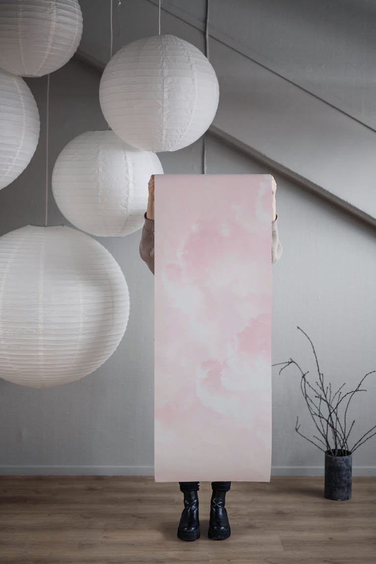 Pink Clouds III wallpaper roll