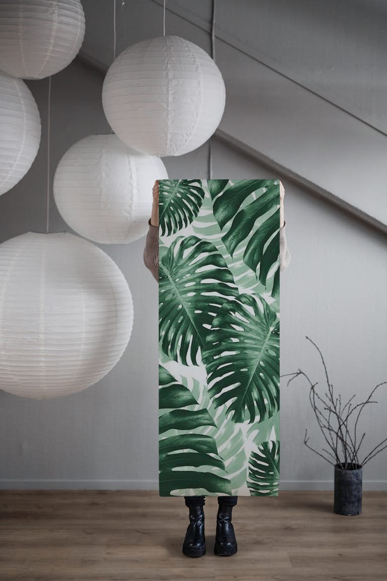 Tropical Monstera Jungle 1 tapete roll