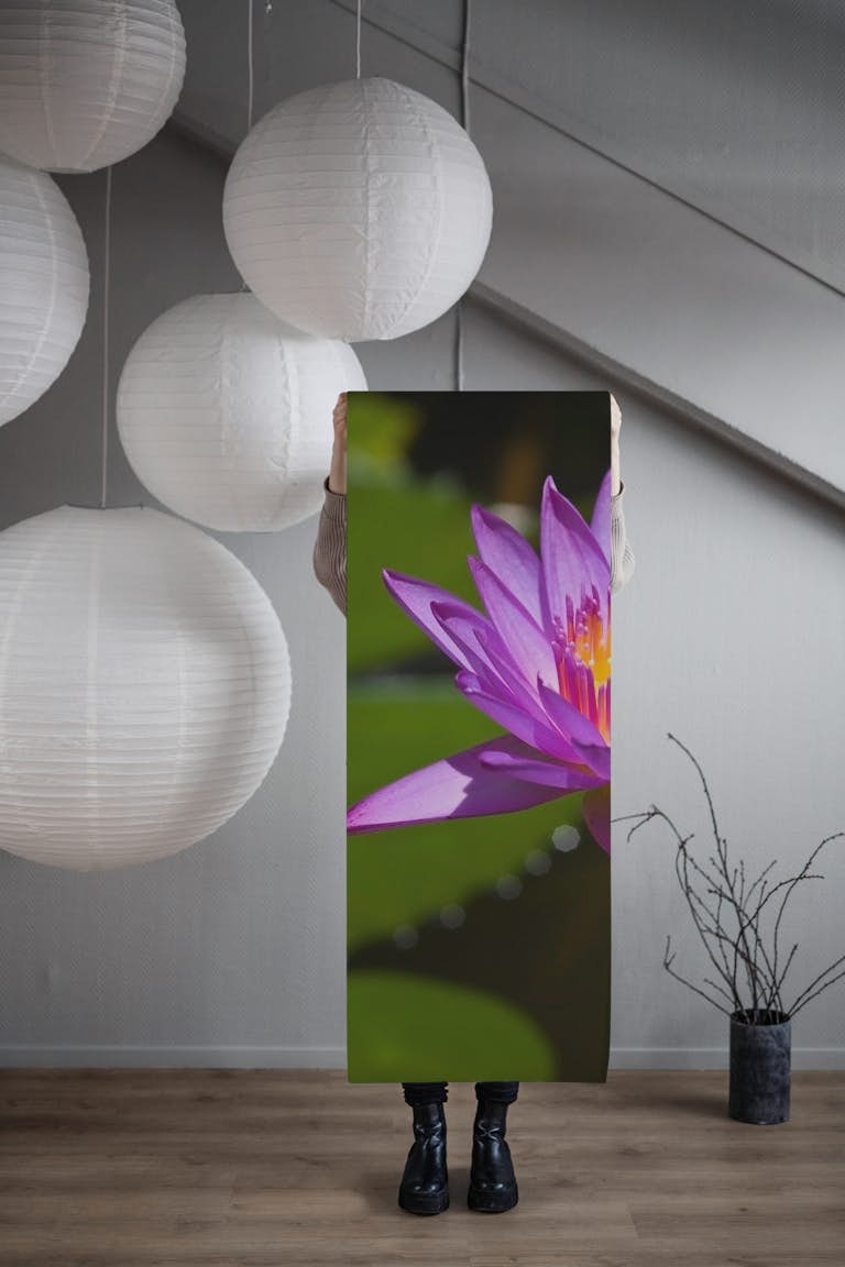 Beautiful Lotus behang roll