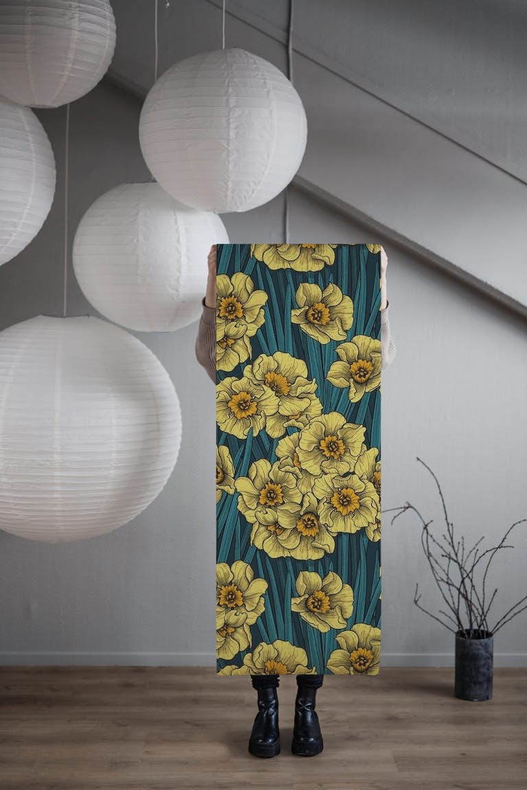 Daffodilspa 2 wallpaper roll
