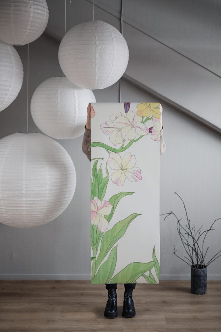 Japan Floral Chique papel de parede roll