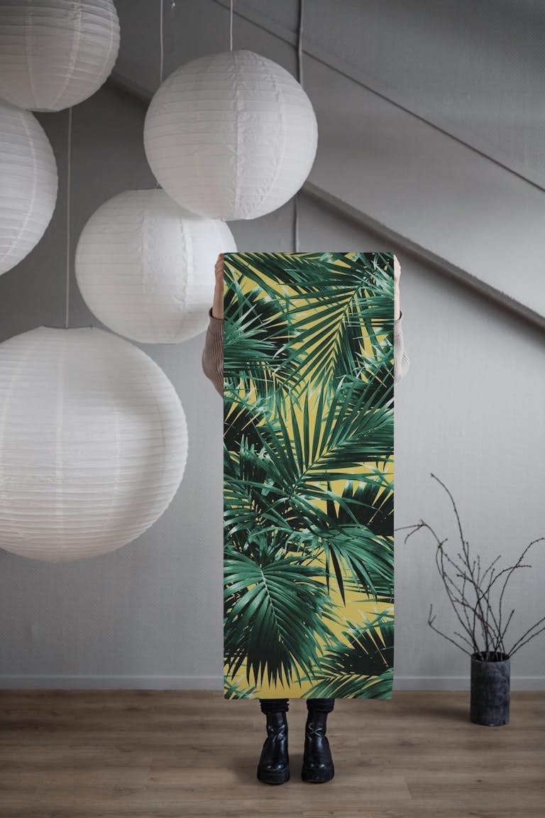 Tropical Palm Leaf Jungle 2 behang roll