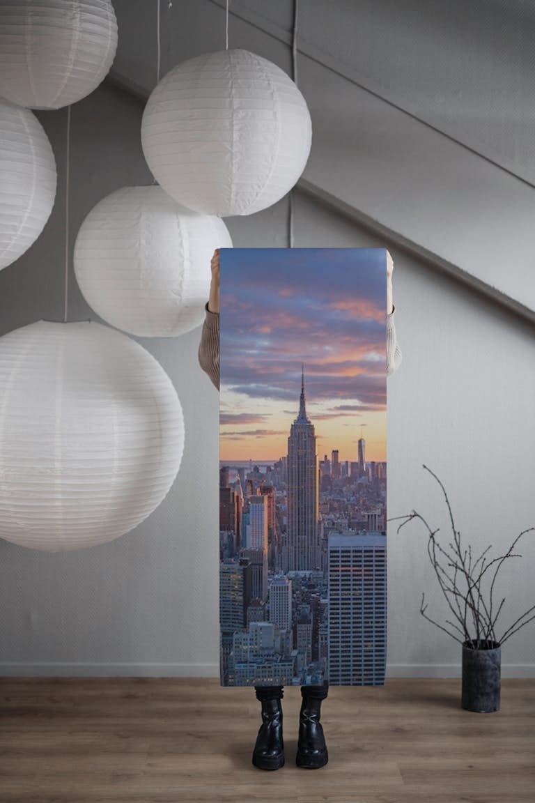 New York skyscrapers tapetit roll