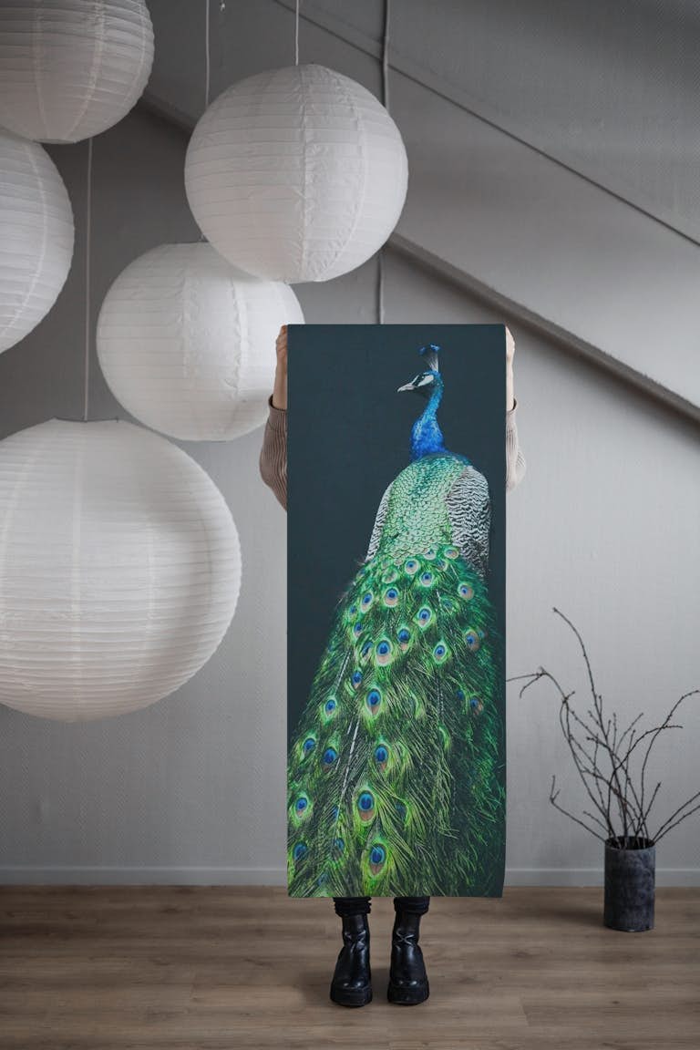 Peacock I wallpaper roll