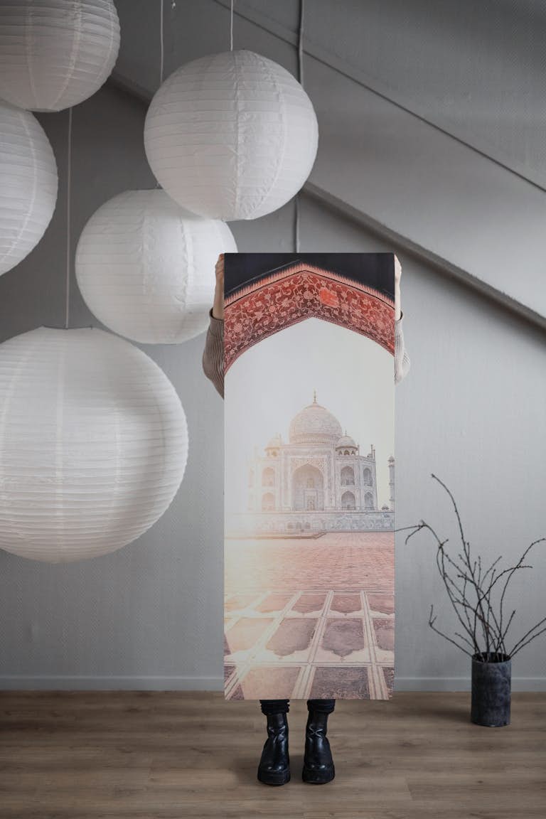 Taj Light behang roll