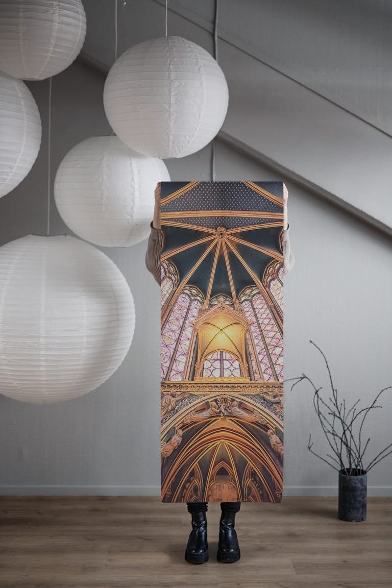 The Sainte-Chapelle wallpaper roll