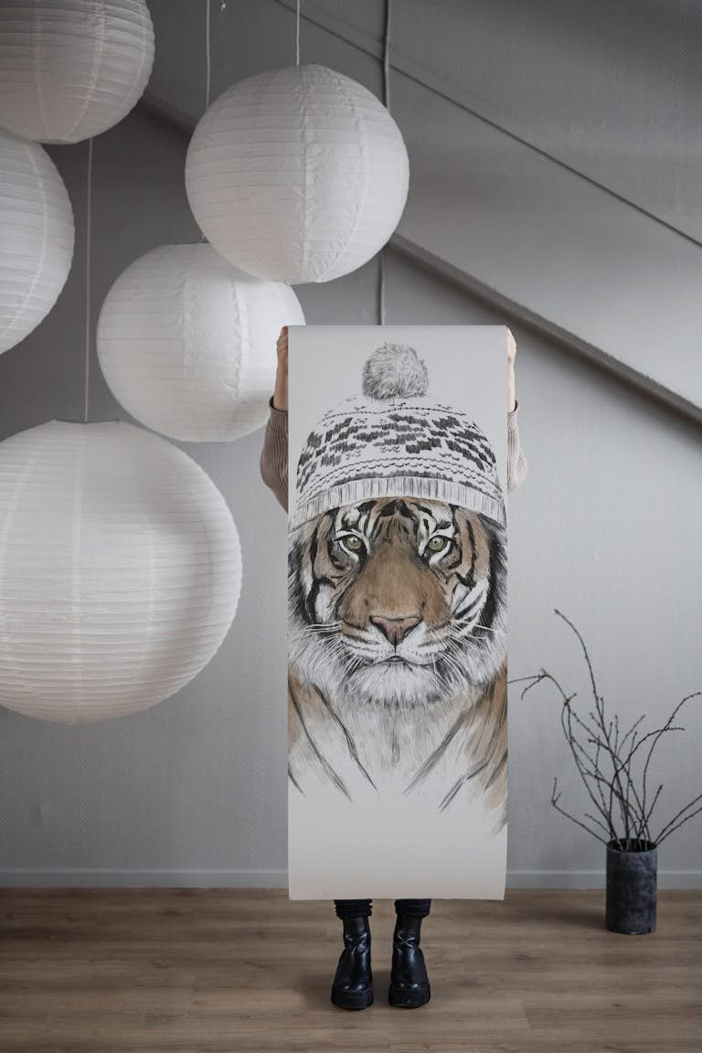 Siberian tiger papiers peint roll