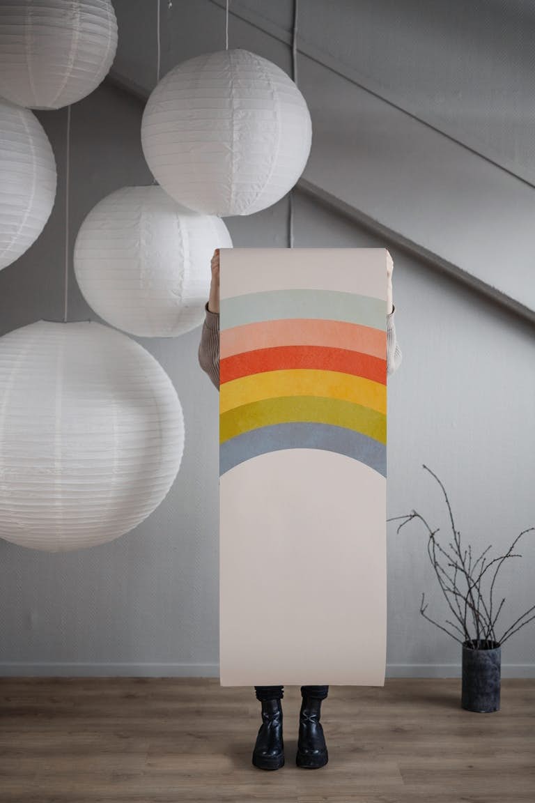 Happy Rainbow wallpaper roll