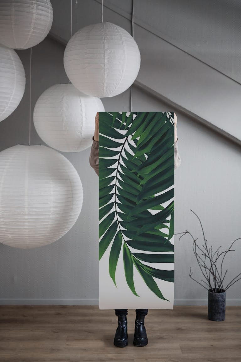 Palm Leaves Tropical Vibes 2 papel de parede roll