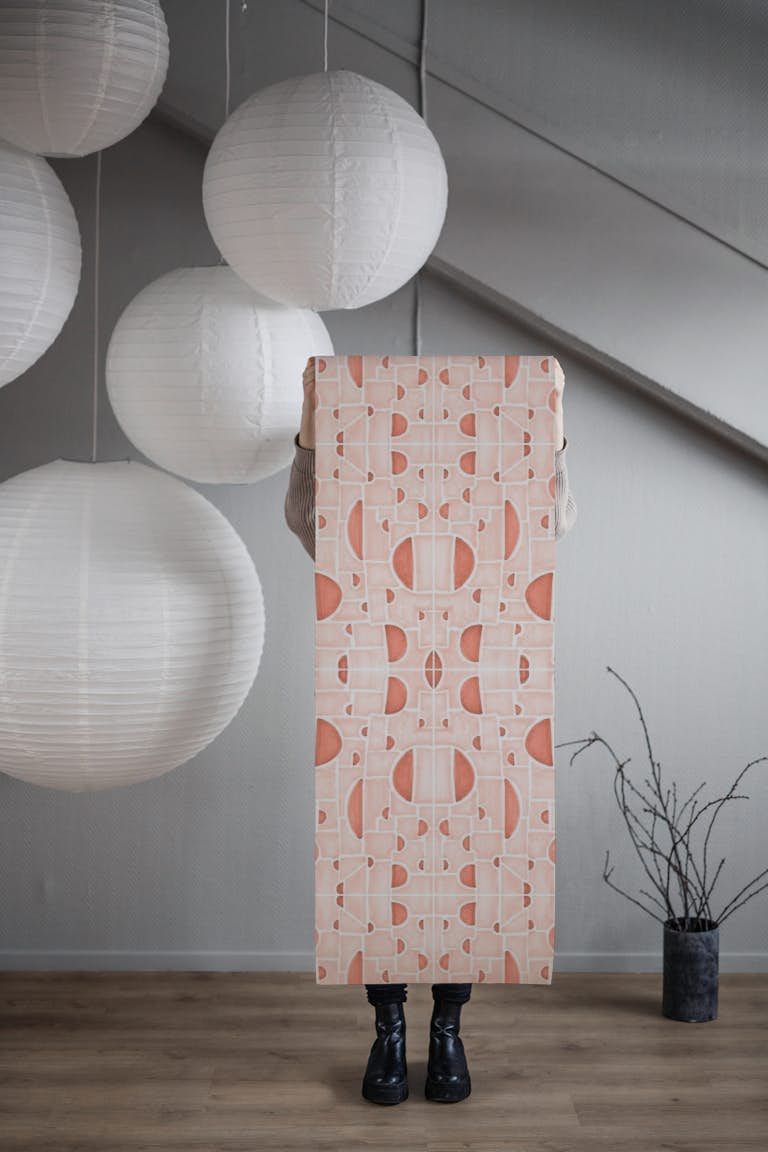 Kaleidoscopic Cretto wallpaper roll