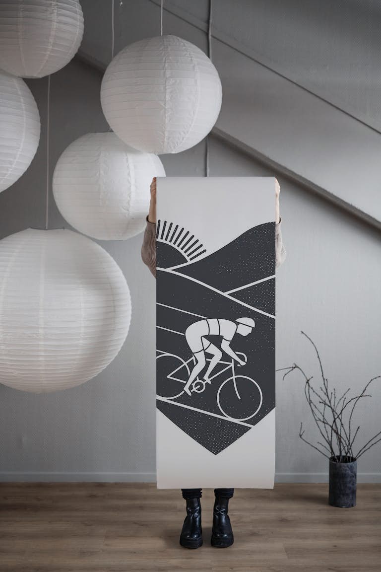 Love Cycling wallpaper roll