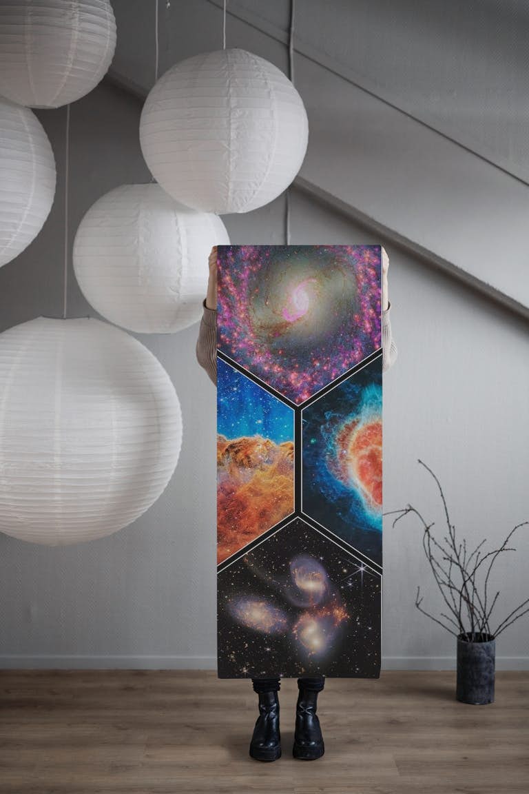 Space-Art papel de parede roll