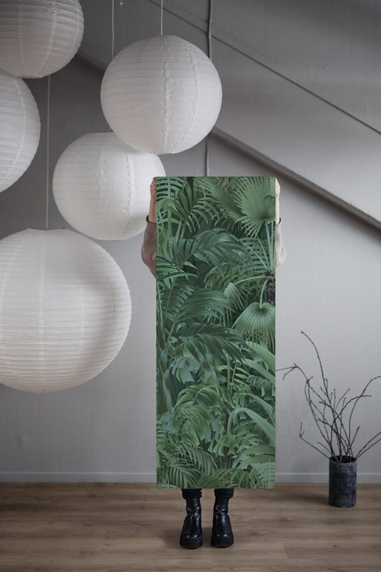 Impassible Jungle Enchanting Tropical Rainforest Green wallpaper roll