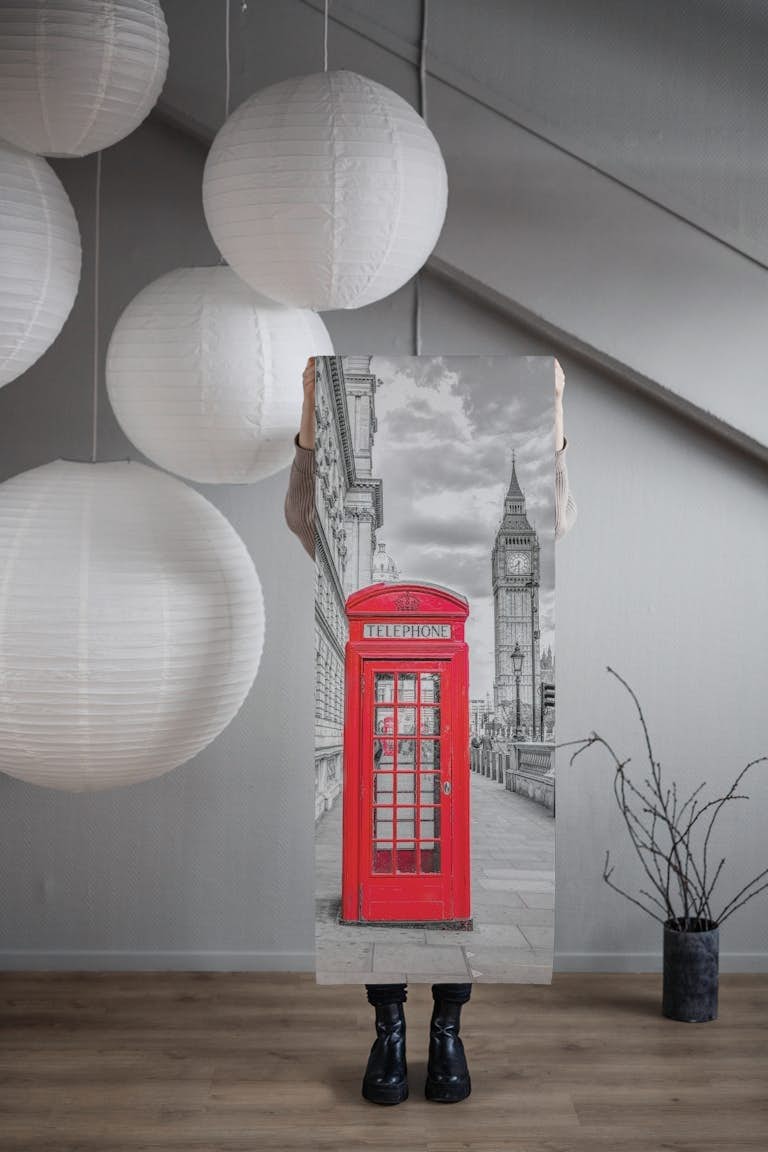 London Icons wallpaper roll