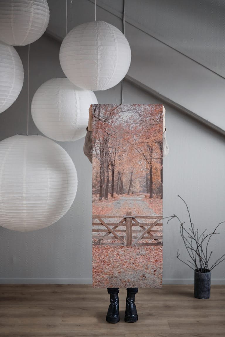 Autumn's Entrance wallpaper roll