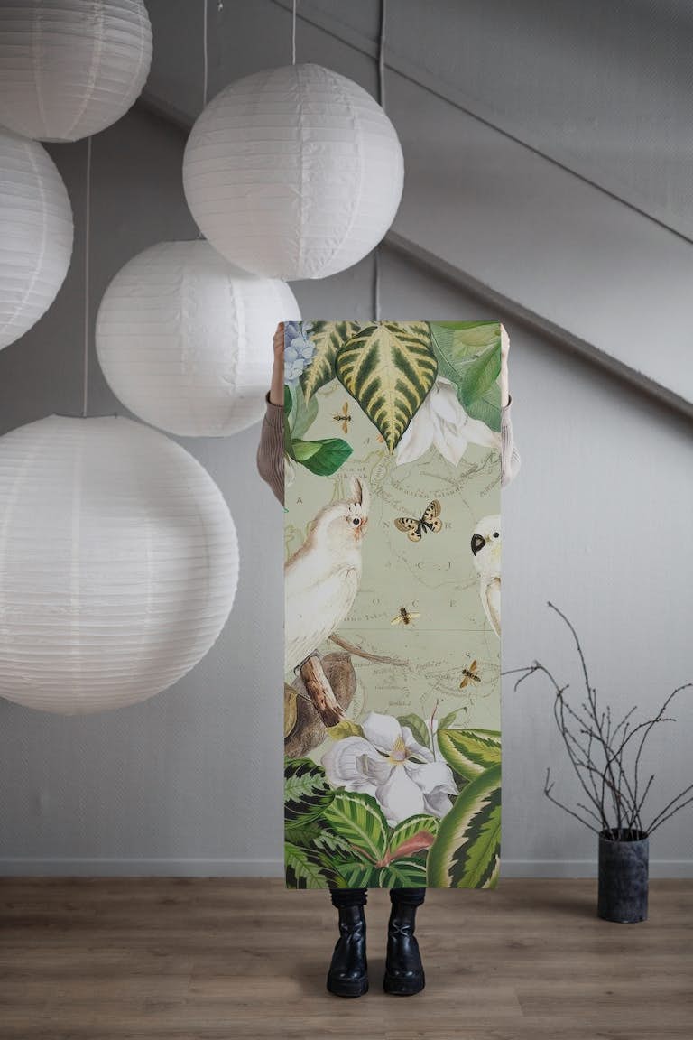 Exotic Birds Adventure wallpaper roll
