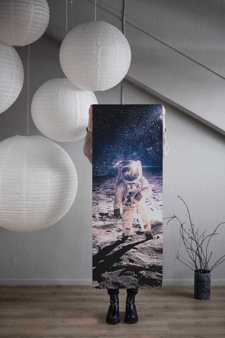 Astronaut behang roll