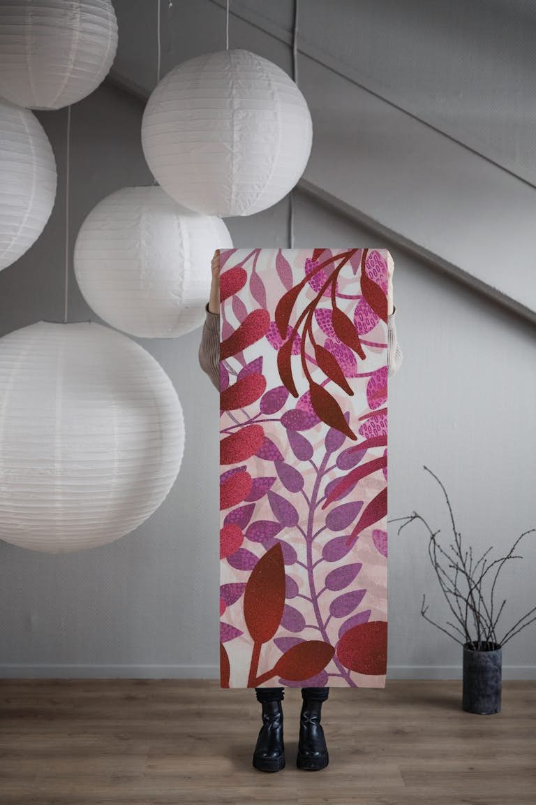 Art with Leaves Design 3 tapeta roll