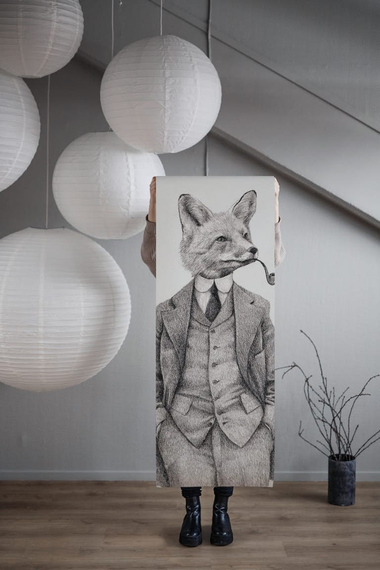The Fox wallpaper roll