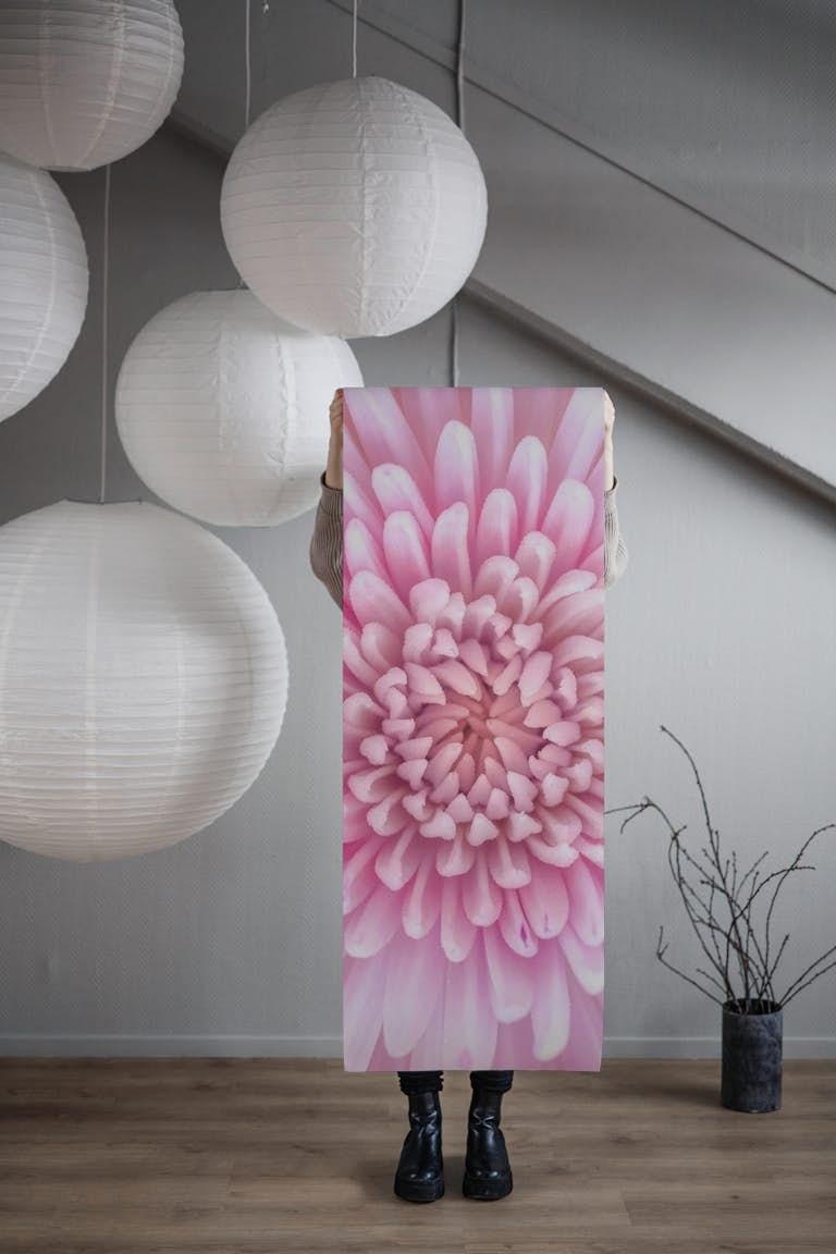 Chrysanthemum Flower tapet roll