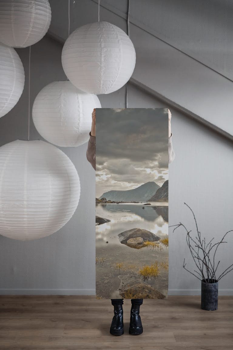 Norwegian Fjord wallpaper roll