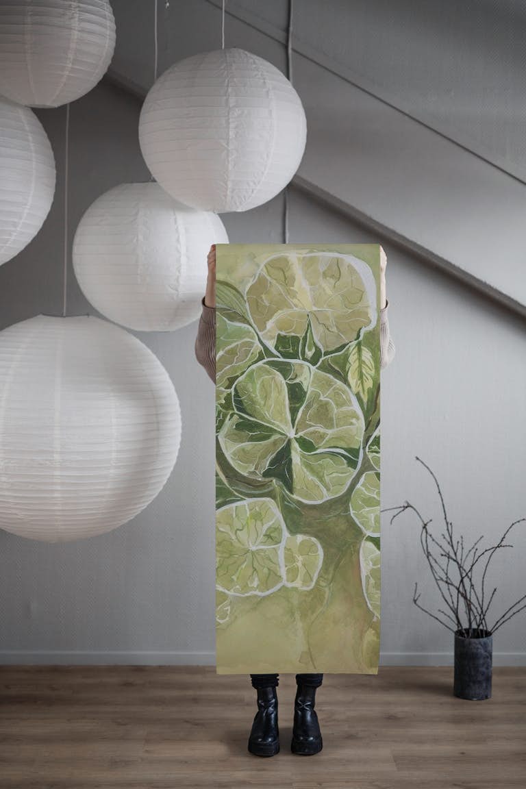 Nasturtium Tapestry wallpaper roll
