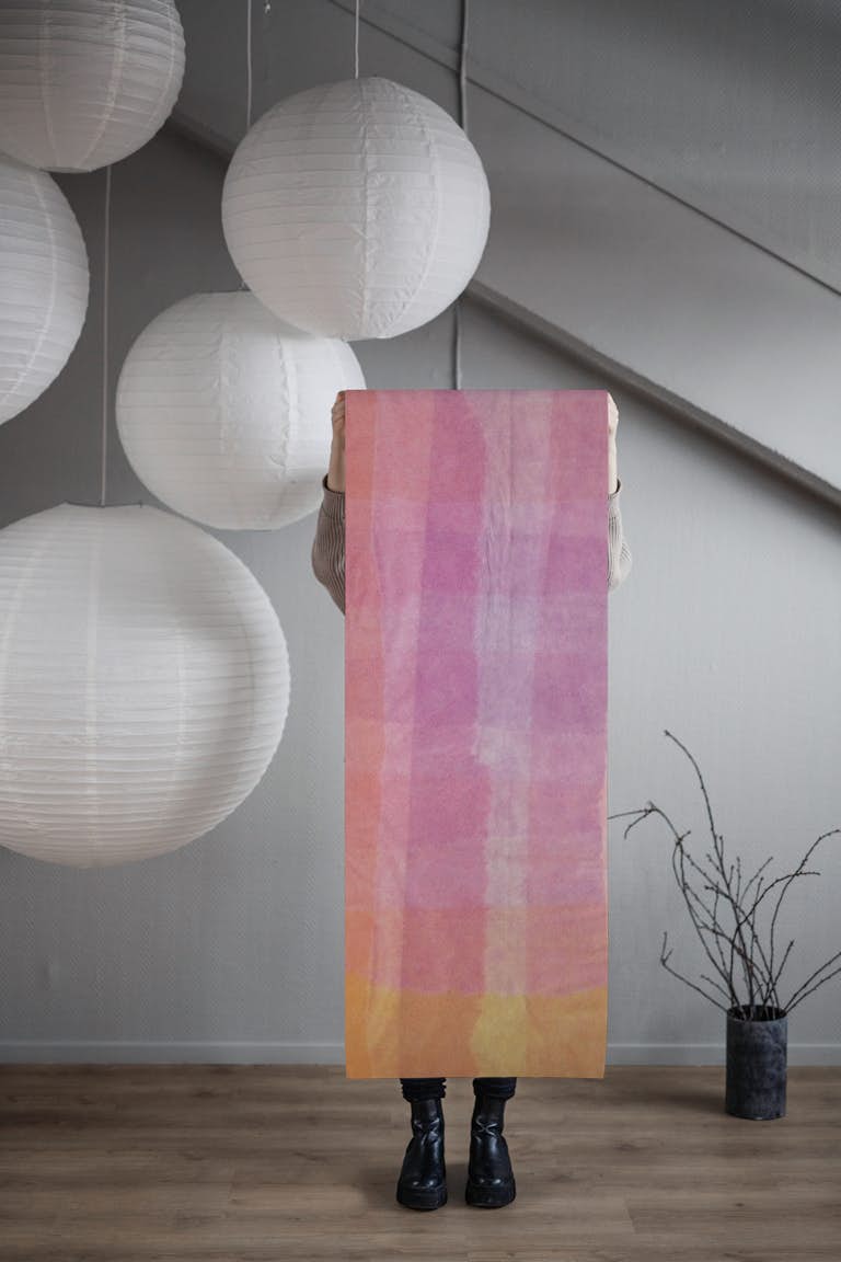 Paper Plaid wallpaper roll
