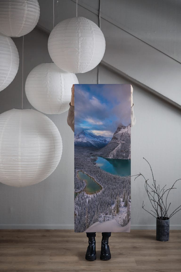 Lake Ohara wallpaper roll