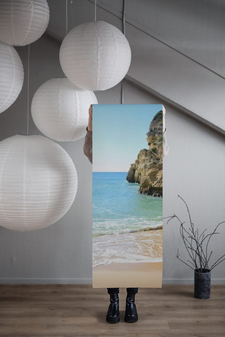 Benagil Beach Ocean Dream 1 wallpaper roll