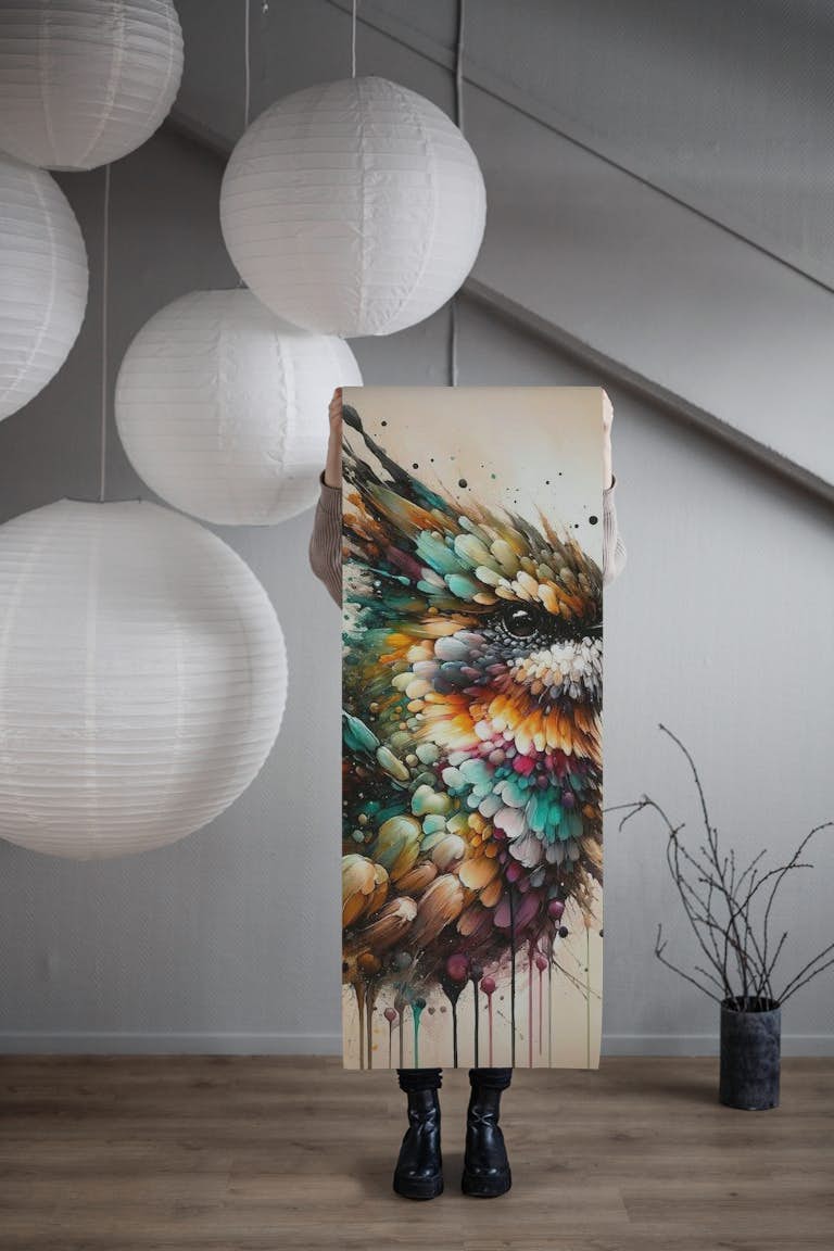 Powerful Hummingbird papel pintado roll