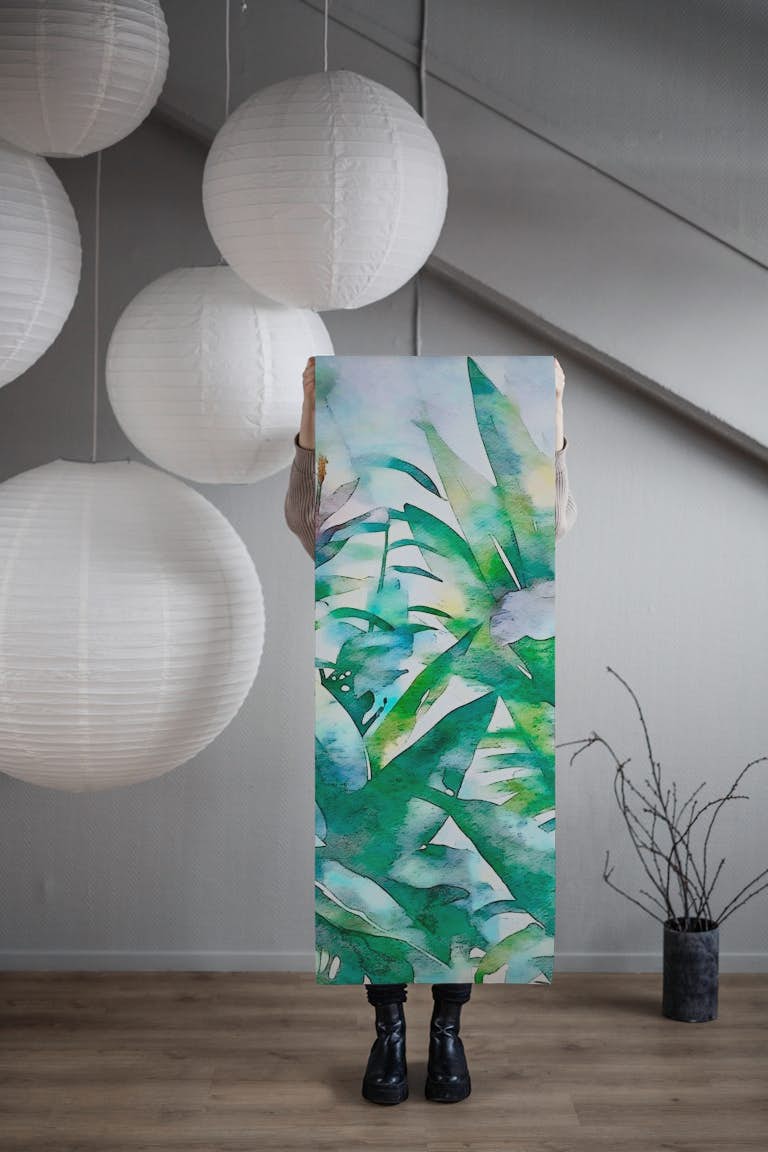 Jungle Style Painting behang roll
