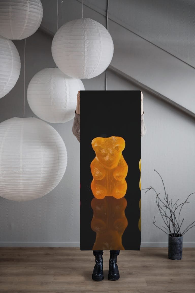 Jelly bears wallpaper roll