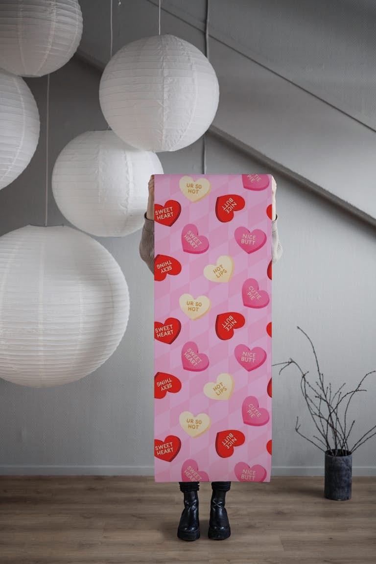 Candy and Compliments papel de parede roll