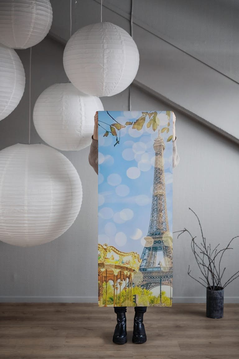 Romantic Paris City papel pintado roll