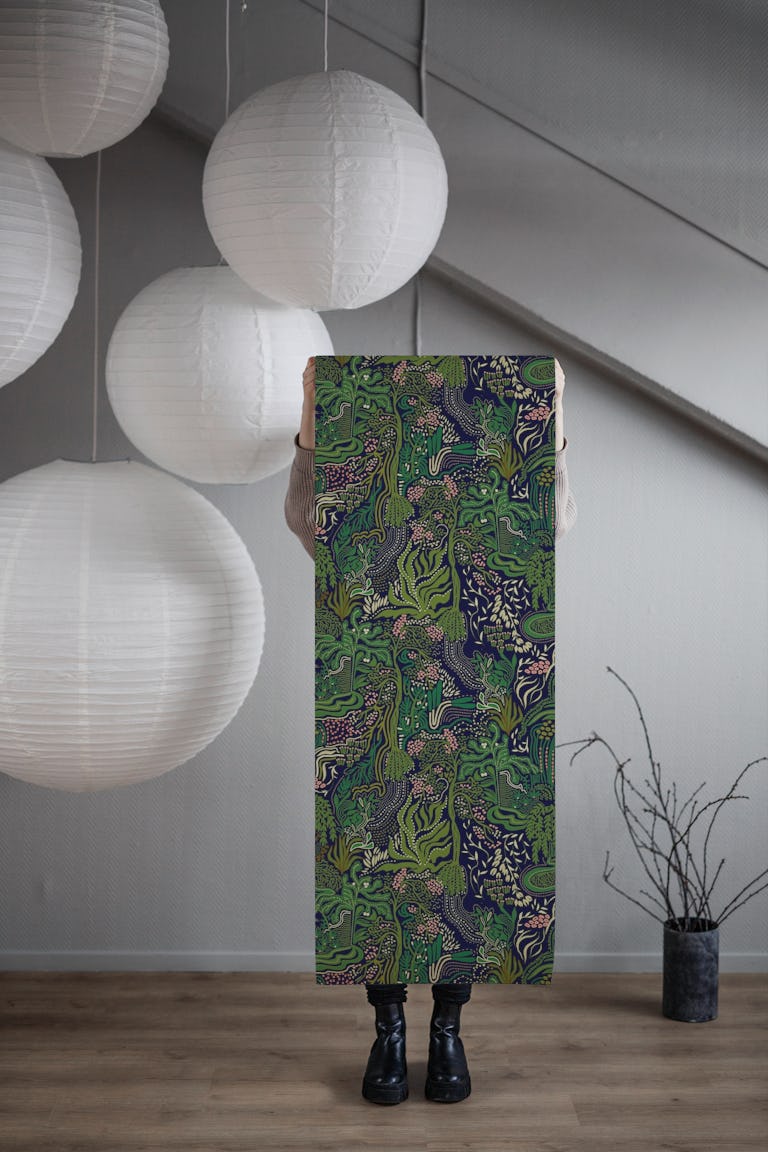Mystical Jungle Escape wallpaper roll