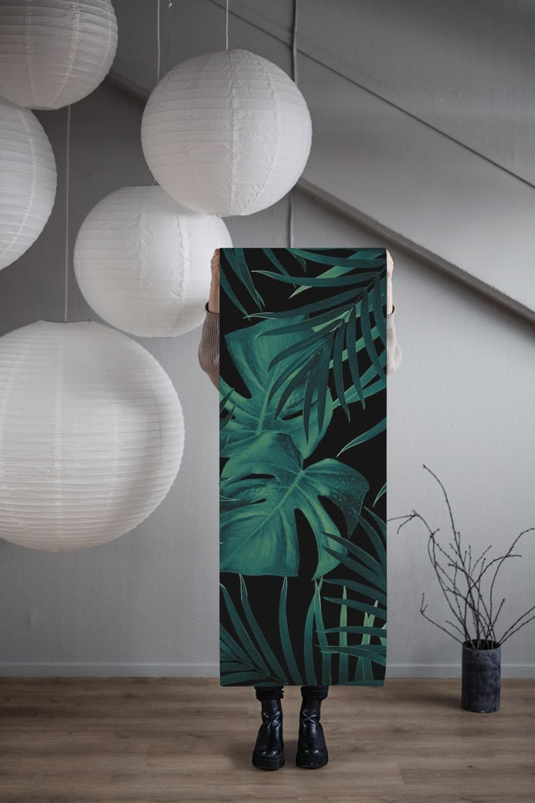 Tropical Jungle Night 1 w 2 wallpaper roll