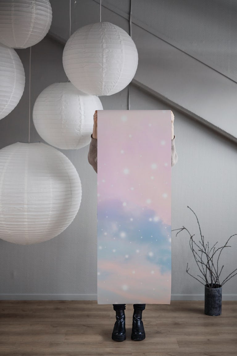 Pastel Cosmos Dream 1 wallpaper roll