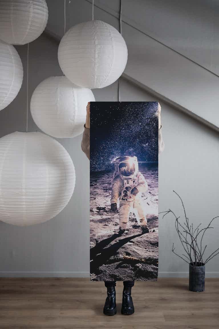 Astronaut wallpaper roll