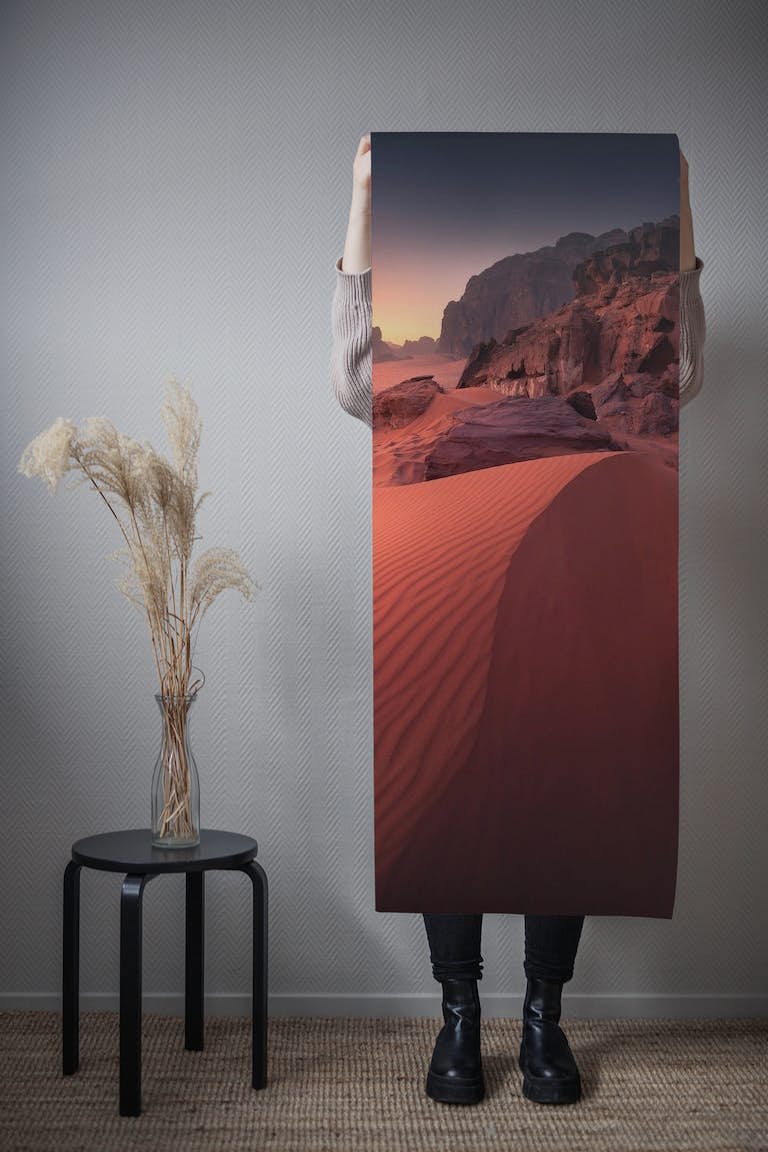 Red Sand Dune wallpaper roll