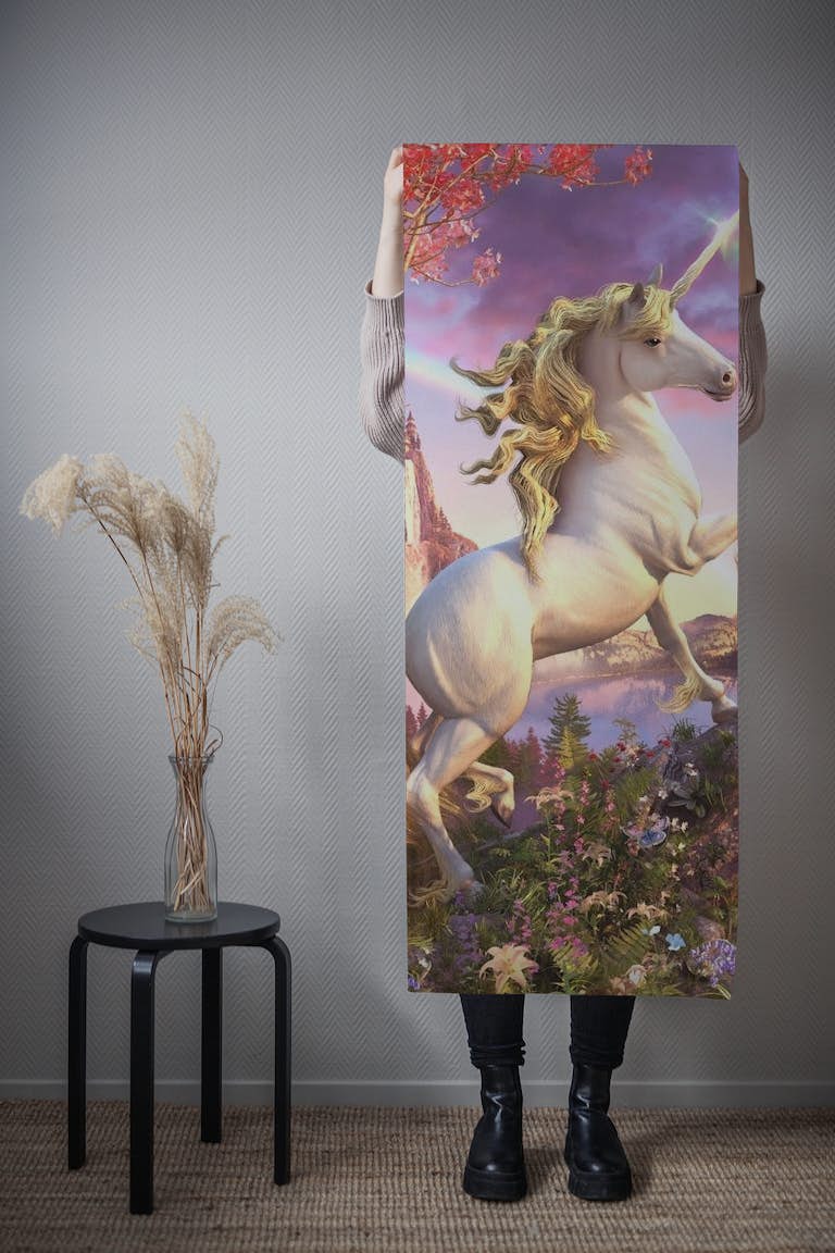 Awesome Unicorn tapet roll