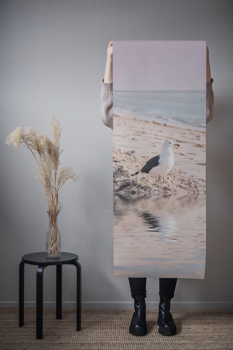 Sea Gull Pastel Seaview behang roll
