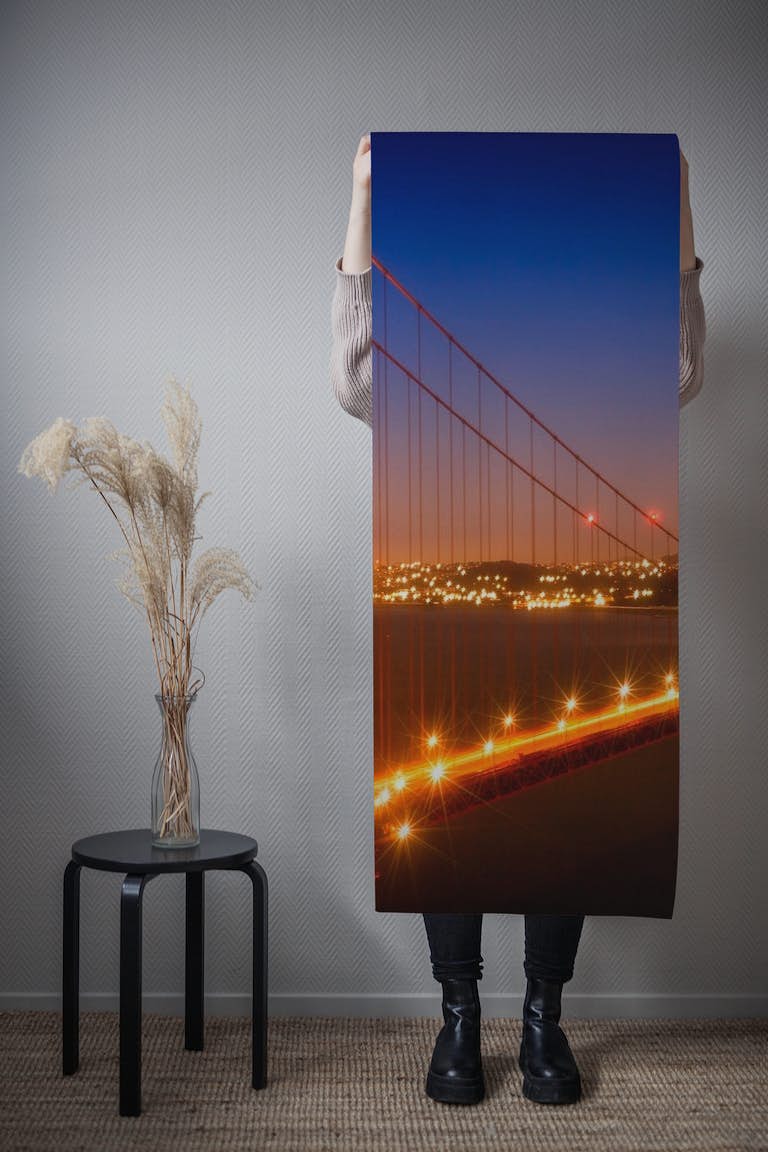 Golden Gate Bridge Impression tapetit roll