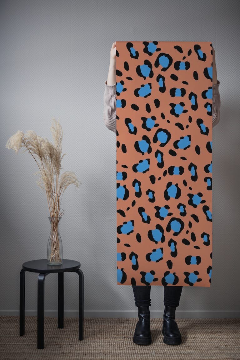 Leopard Animal Print Glam 18 tapet roll