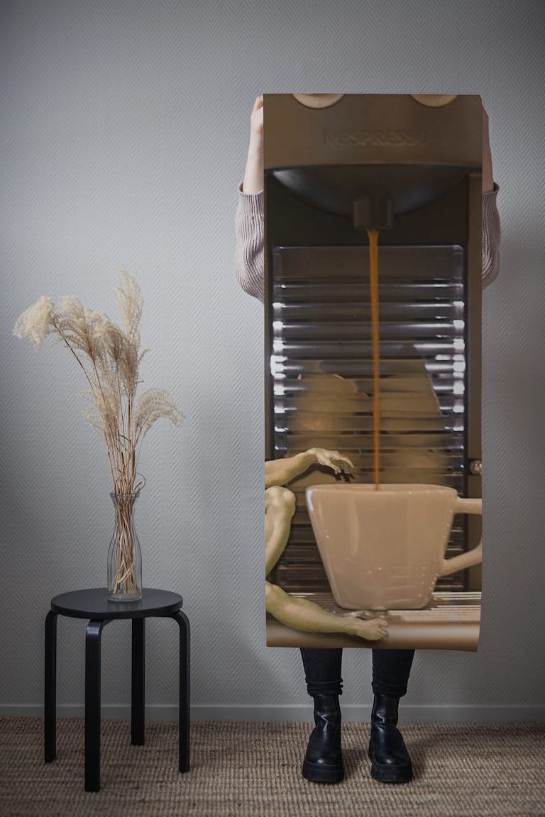 The Creation of Coffee tapeta roll