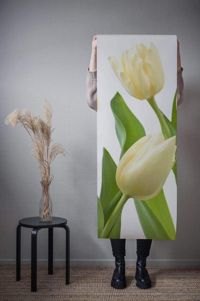 Tulip flowers 3 tapetit roll