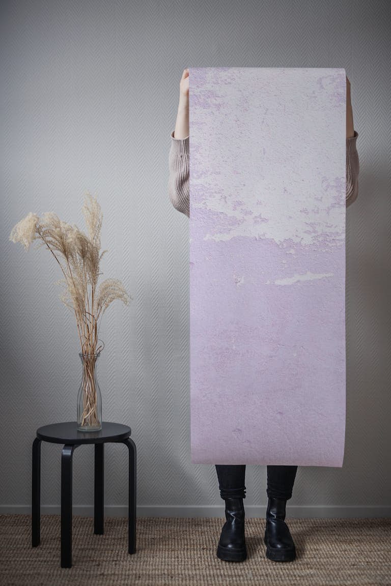 Old Wall Lavender Pastel papiers peint roll