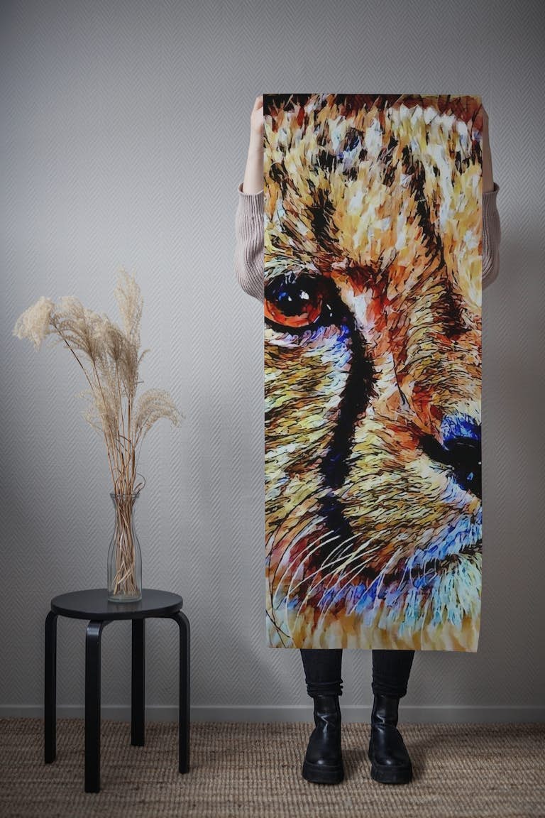 Cheetah Pop behang roll